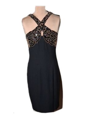 NWT Rimini Vintage beaded formal maxi dress. Have the body for this?